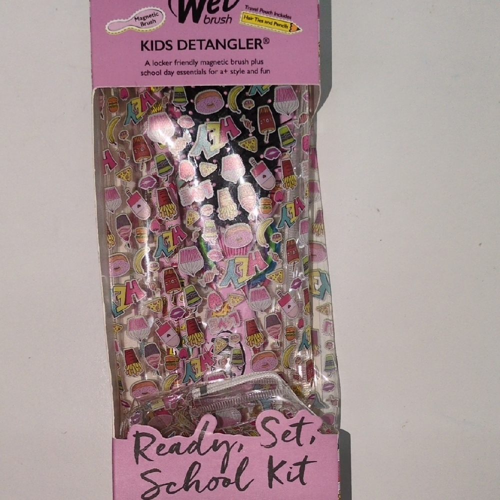Wet Brush Kids Detangler - Pink and Gold